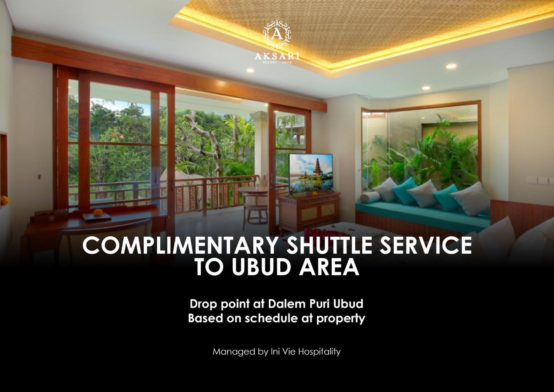 Aksari Luxury Resort & Spa Ubud By Ini Vie Hospitality Tegallalang  Eksteriør billede